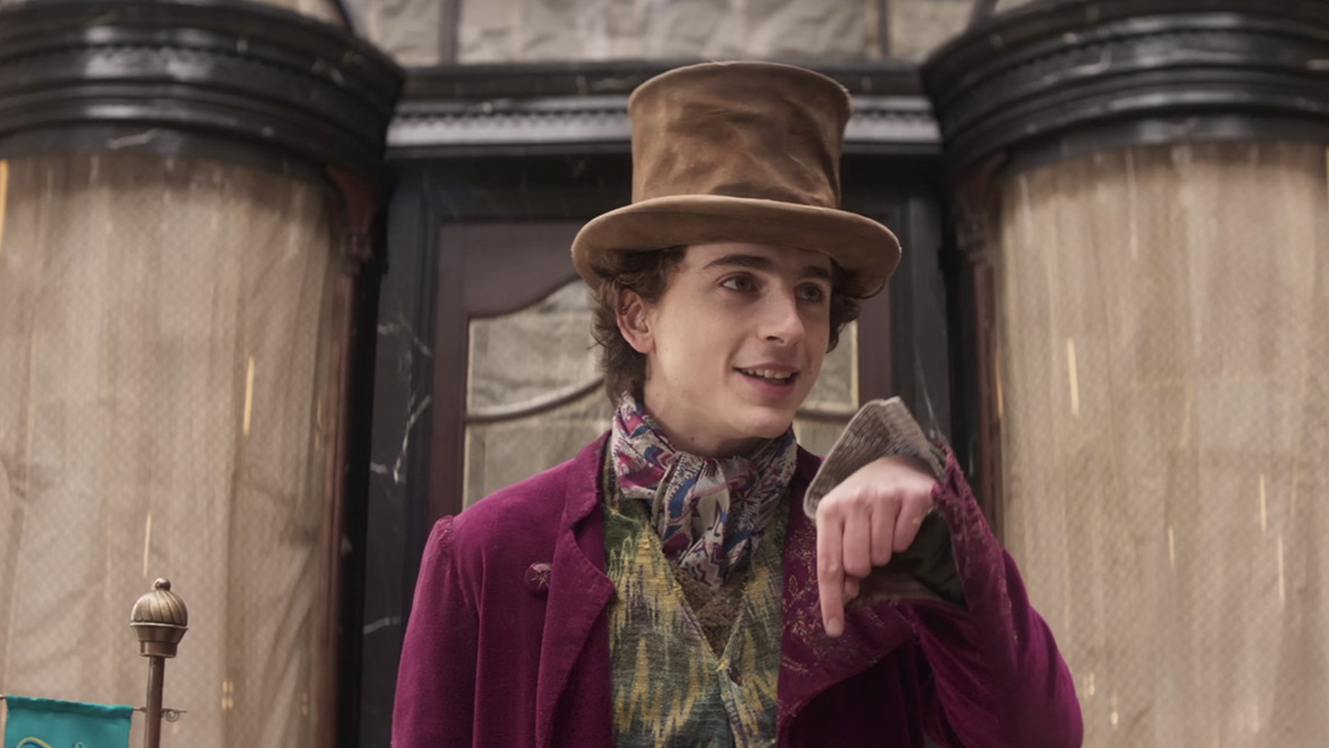 Muitos sósias foram ao concurso vestidos de Willy Wonka