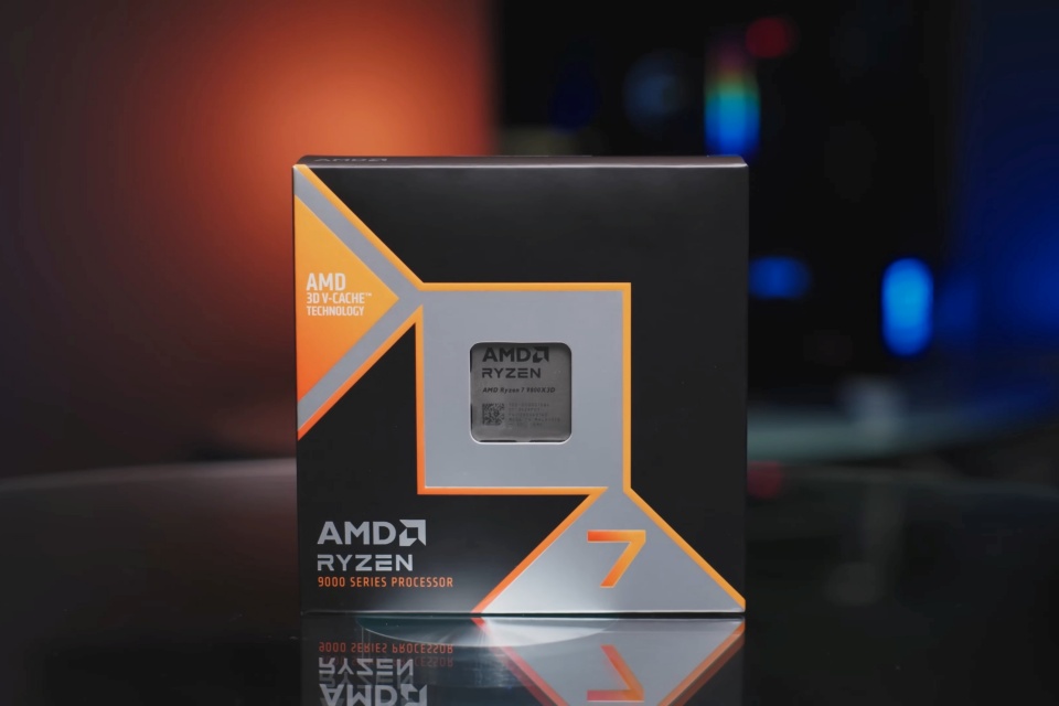 AMD lança CPU Ryzen 7 9800X3D para games com 104 MB de cache