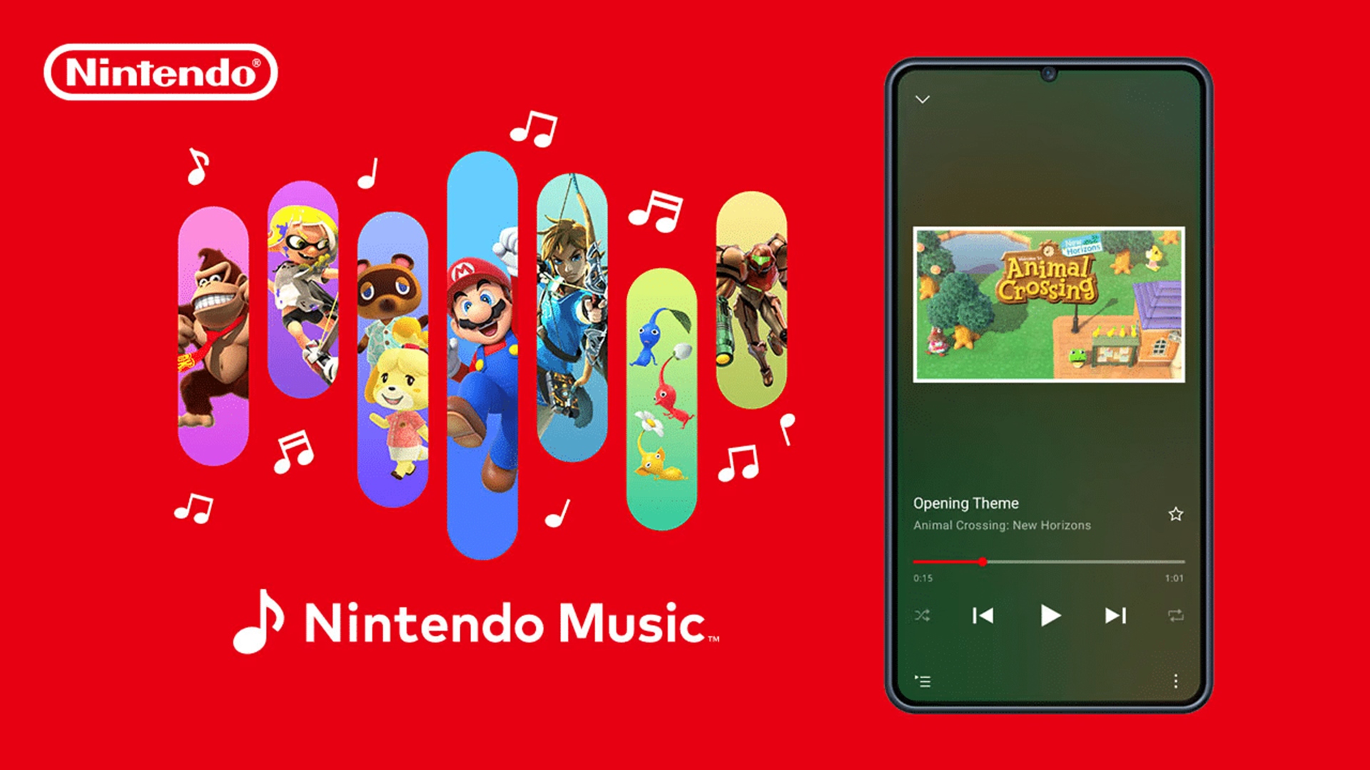 Nintendo Music já está disponível para Switch, Android e iOS.