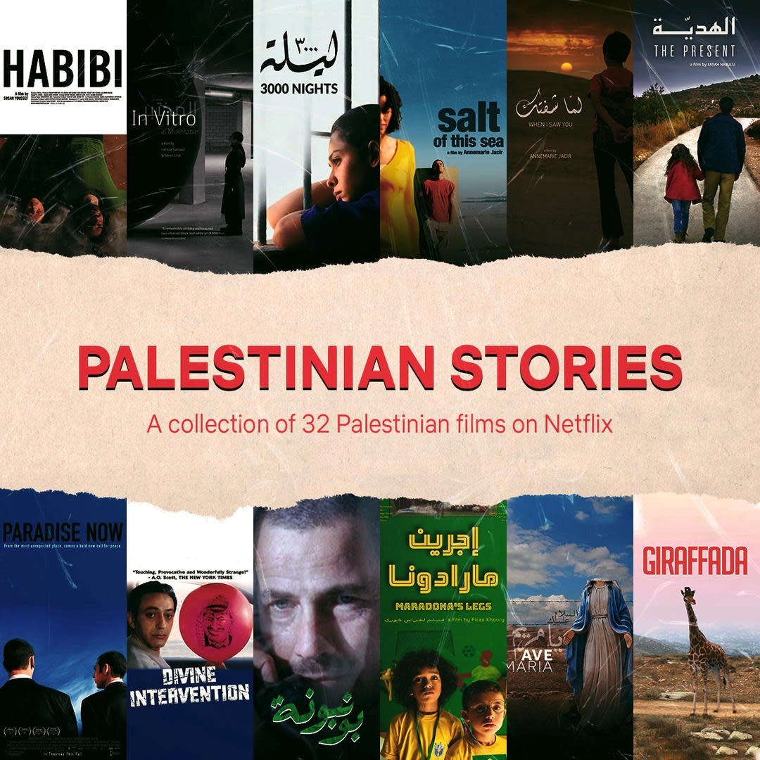 Coleção de Histórias Palestinas foi apagada pela Netflix