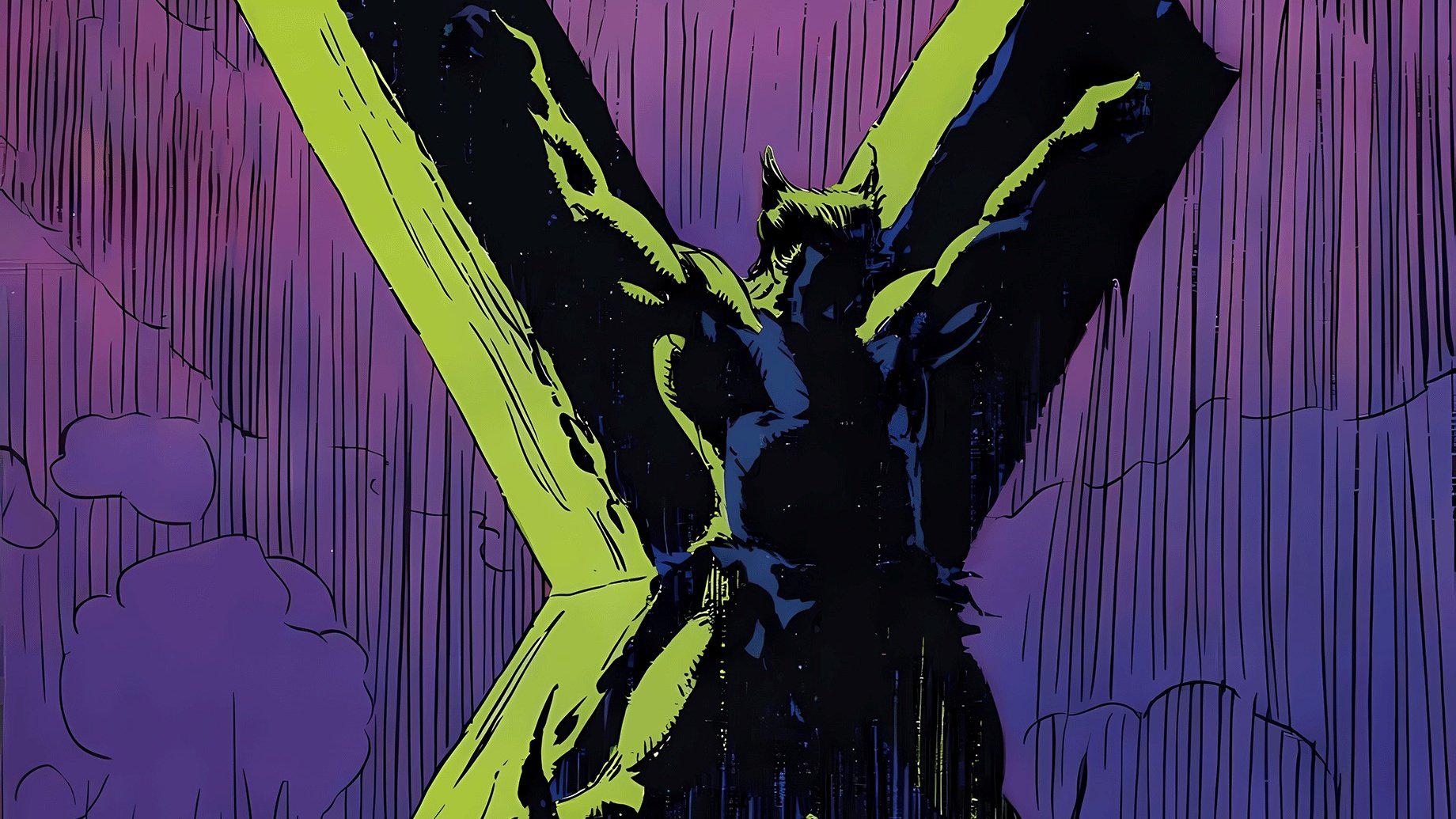 Wolverine foi crucificado nas HQs dos X-Men.