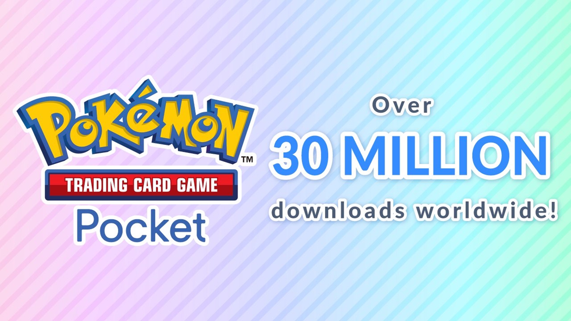 Pokemon TCG Pocket conquistou mais de 30 milhões de jogadores em pouco tempo de disponibilidade.