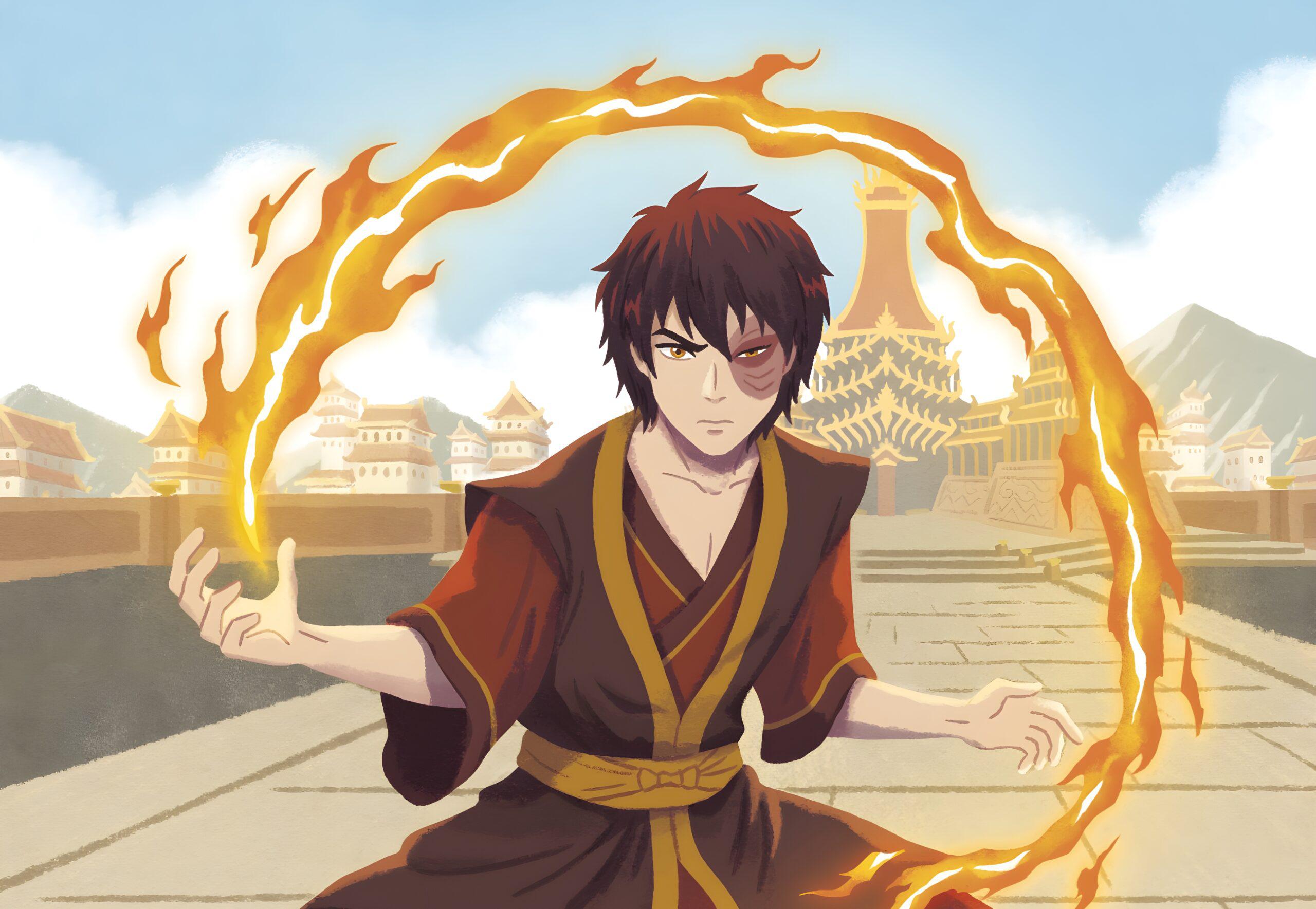 Zuko é o personagem ao estilo 