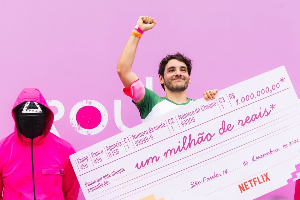 Netflix realiza 'Round 6 da vida real' no Brasil com prêmio de R$ 1 milhão