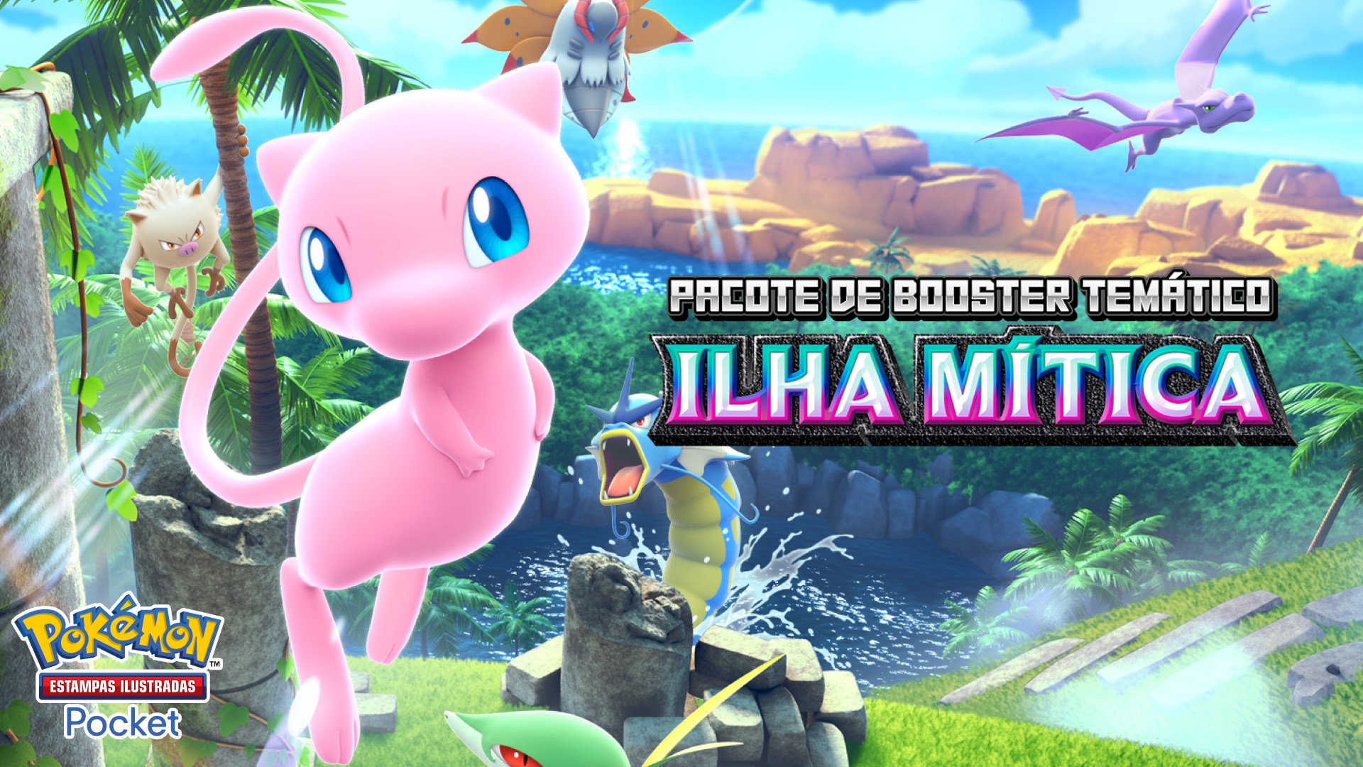 Ilha Mítica foi o booster mais recente lançado para o Pokémon TCG Pocket.