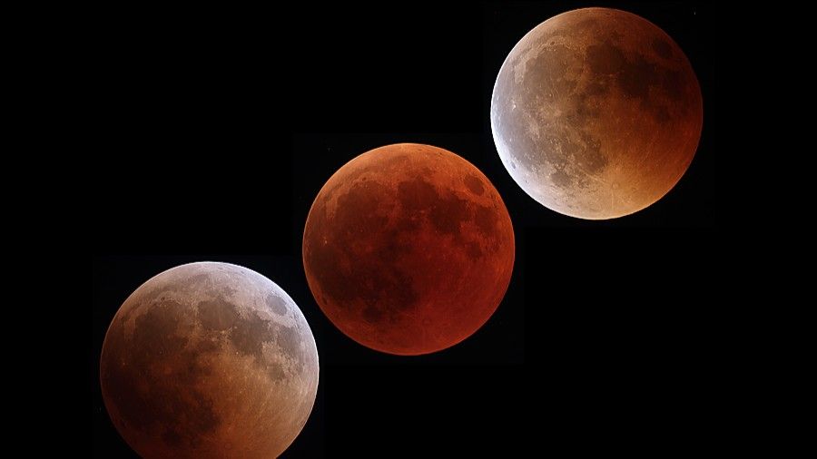 Céu de março terá eclipse lunar total durante a microlua