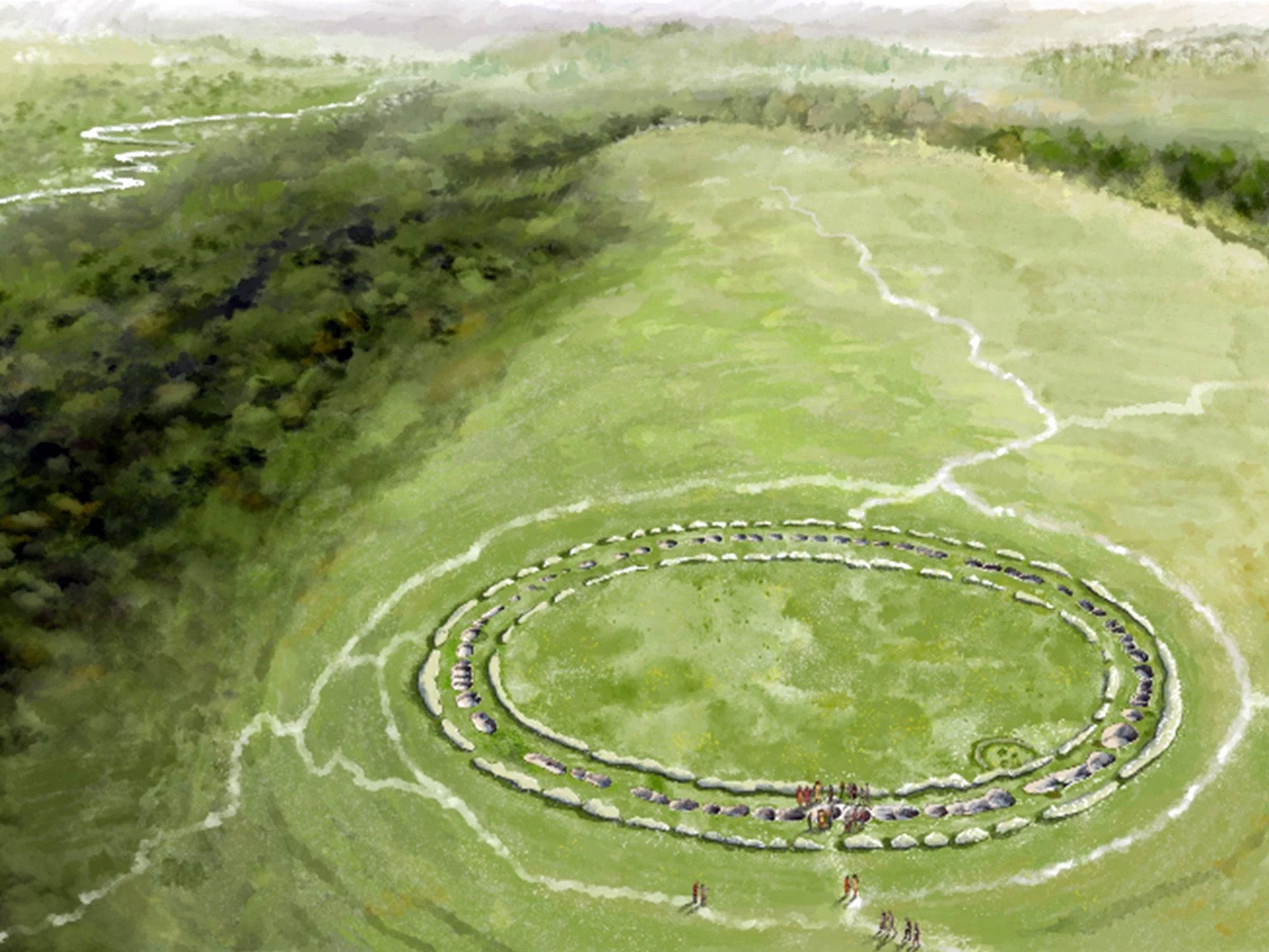 Stonehenge pode ser cópia de um cemitério enterrado sob rodovia britânica
