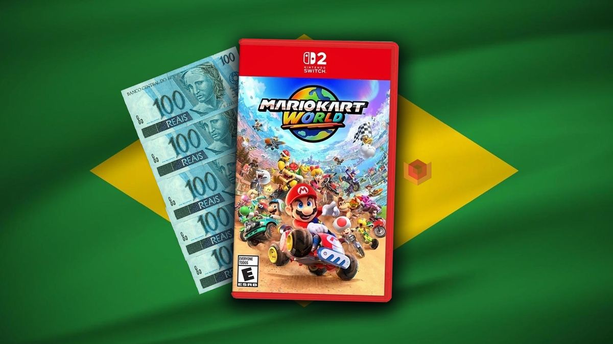 Preço oficial de Mario Kart World no Brasil será de R$ 500! Veja valores dos jogos de Switch 2
