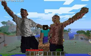 Hack do Kinect permite postagem de fotos em Minecraft - Voxel