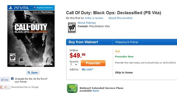 call of duty black ops declassified xbox one