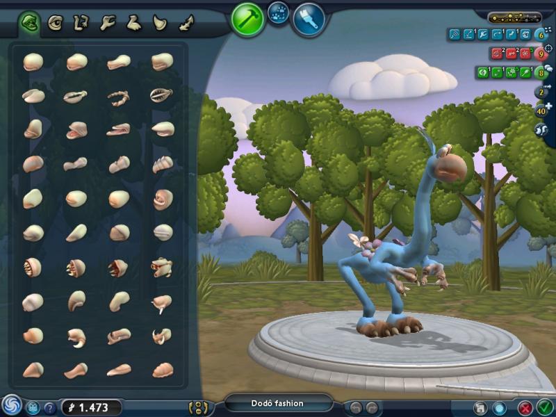 steam spore creepy and cute parts pack in library