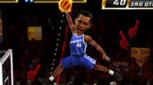 Presidente Obama e Beastie Boys nas quadras de NBA Jam