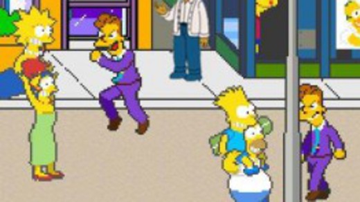 The Simpsons Arcade Game é listado por órgão australiano de classificação etária