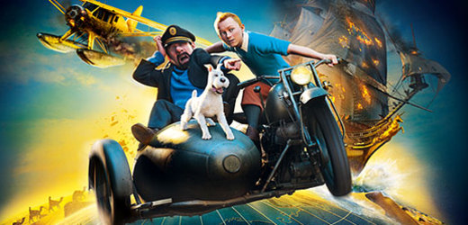 Cansado de tantas aventuras, Tintim desponta em um jogo pouco inspirado