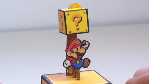 Vídeo mostra como fazer um automaton de papel do Mario