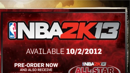 NBA 2K13 pode ter compatibilidade com o Kinect