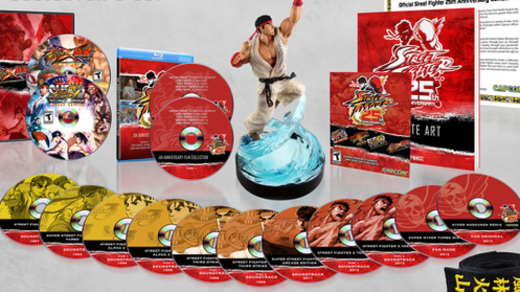 Edição especial de 25 anos da série Street Fighter já está nas lojas