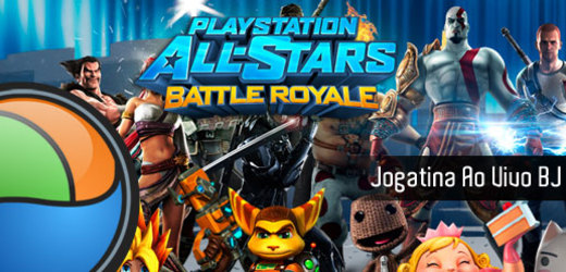 Jogatina ao vivo TCG: hoje tem PlayStation All-Stars Battle Royale às 18h00!