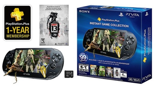 Novo pacote embala PlayStation Vita com Unit 13 e um ano de PlayStation Plus