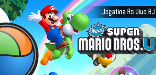 Jogatina ao vivo TCG: hoje tem New Super Mario Bros. U às 18h!
