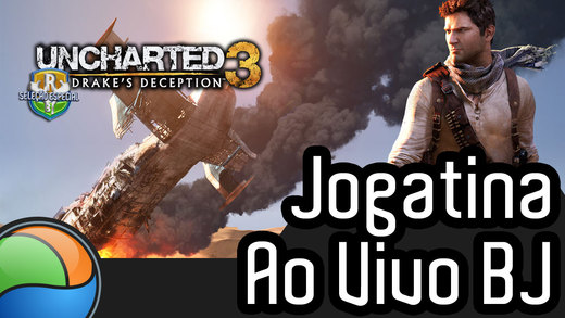 Jogatina ao vivo TCG: hoje tem Uncharted 3: Drake's Deception às 18h!