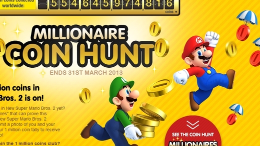 Colete 1 milhão de moedas para ganhar um certificado da Nintendo