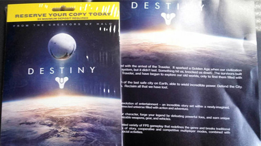 Destiny: materiais de pré-compra revelam novos detalhes do game