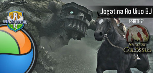Jogatina ao vivo TCG: hoje tem a Parte 2 de Shadow of the Colossus às 18h00!