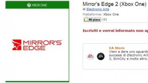 Mirror’s Edge 2 para Xbox One aparece na Amazon italiana