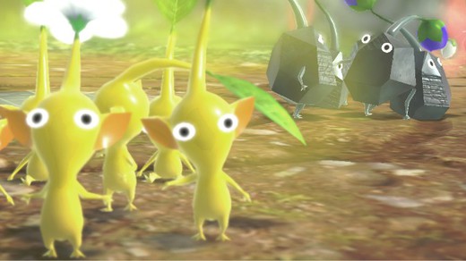 Pikmin 3 foi testado no 3DS, mas não funcionou do jeito esperado