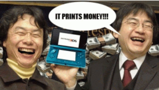 Mesmo com baixas vendas do Wii U, 3DS traz lucro pra Nintendo