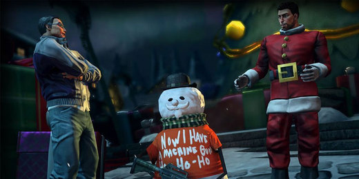 Novo DLC de Saints Row IV envolve o resgate do Papai Noel