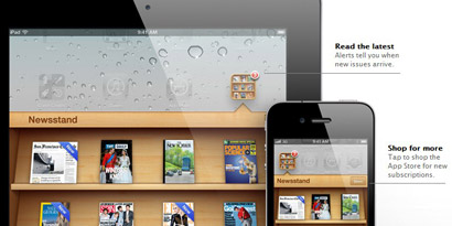 Imagem de: iOS 5: aplicativo Newsstand chega para melhorar a experiência de leitura no iPad e iPhone