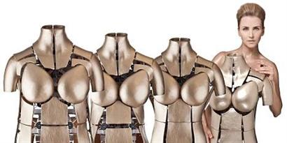 Imagem de: FitBot: o manequim robô que se adapta ao seu tamanho