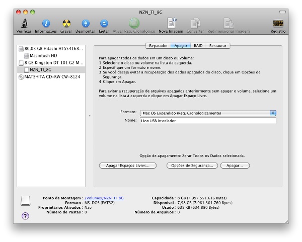 download mac os x lion para pendrive bootavel