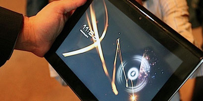 Imagem de: Novo tablet da Sony chega em setembro