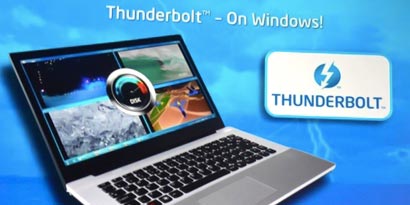 Imagem de: Tecnologia Thunderbolt da Intel chega aos PCs em 2012