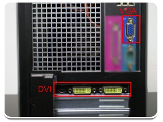 Diferença entre DVI e VGA. Diferença entre DVI e VGA.