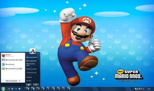 Desktop Personalizado Mario Tecmundo