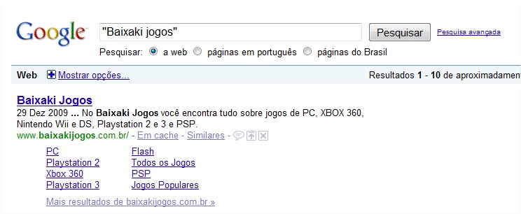 Procure utilizando aspas Procure utilizando aspas