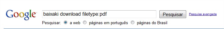 Escolha a opção para tipos de extensões diferentes Escolha a opção para tipos de extensões diferentes