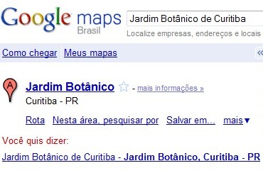 Localize qualquer local Localize qualquer local