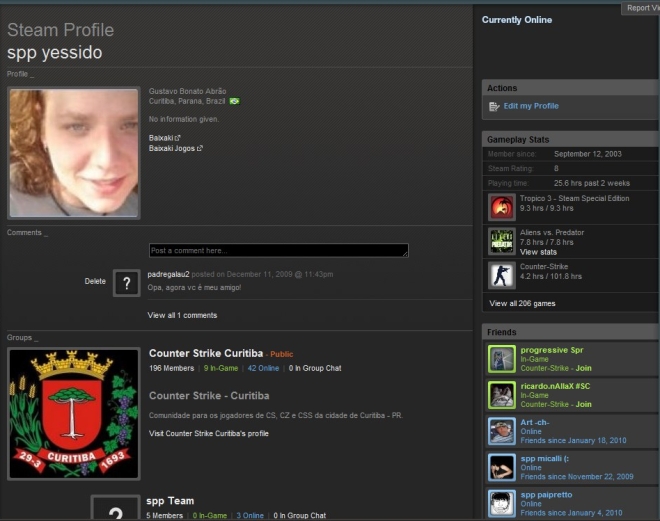Comunidade Steam Comunidade Steam