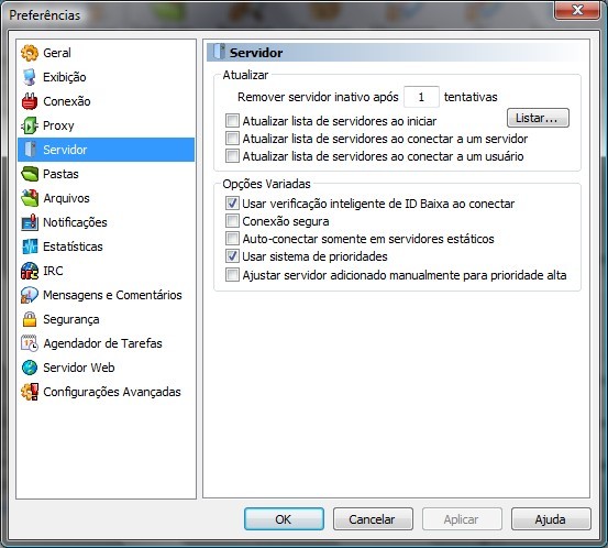 automaticamente lista server emule scaricare
