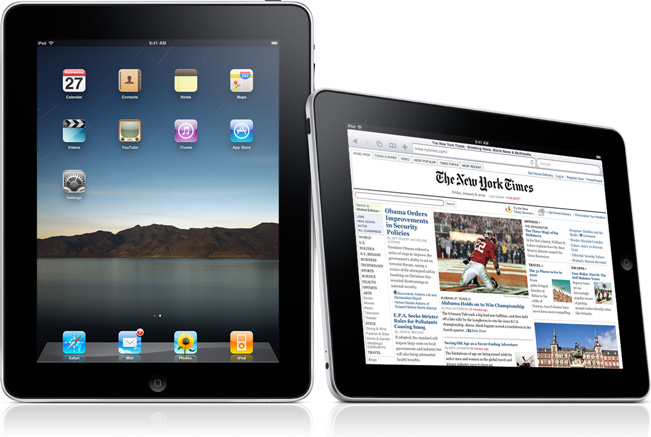 iPad no exterior! iPad no exterior!