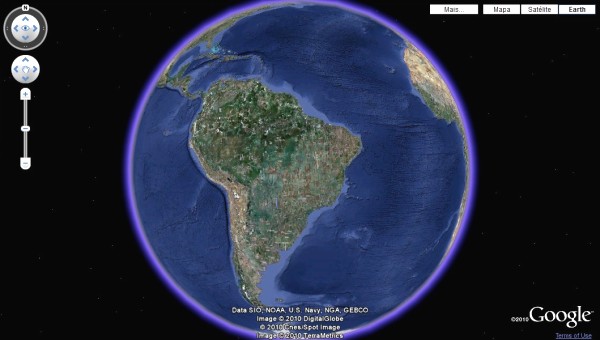 tempo real mapa mundi 3d Google Maps Agora Com Mapas Em 3d Tecmundo tempo real mapa mundi 3d