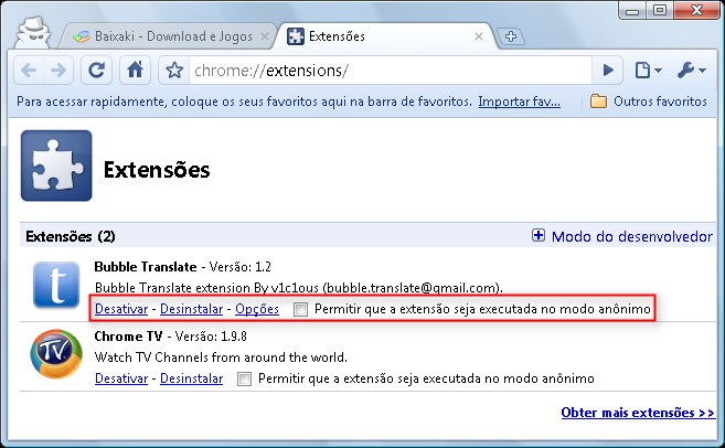Fazer o download e instalar o Google Chrome