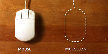 mouseless computer