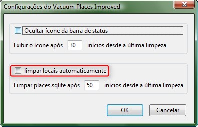 Limpar locais automaticamente