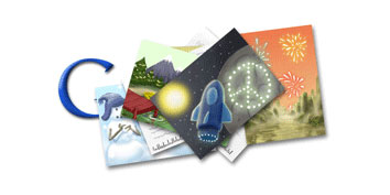 Imagem de: Crie um doodle para o Google e ganhe prêmios